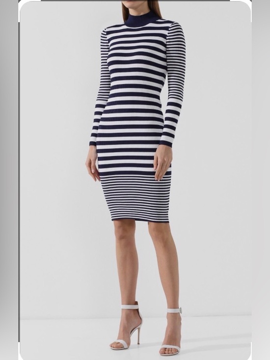 Michael Kors Dresses & Skirts - Michael Kors Ribbed Knit Striped Dress 💚